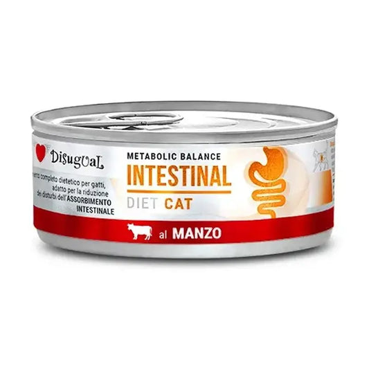Disugual Diet Cat Intestinal Teľacie mäso 12 × 85 g