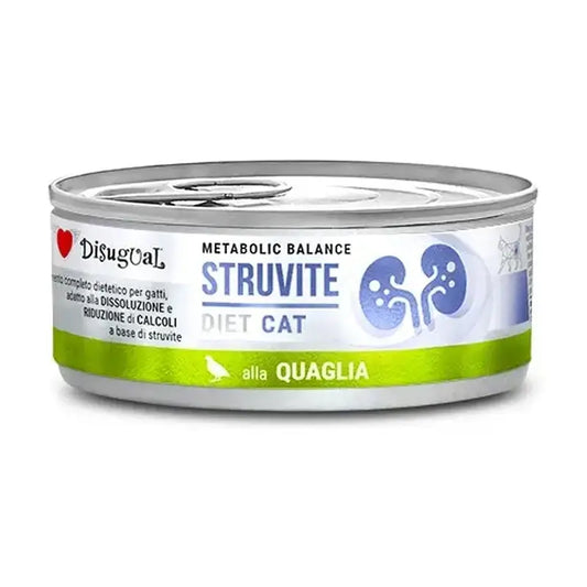 Disugual Diet Cat Struvite – prepelica 12 x 85 g