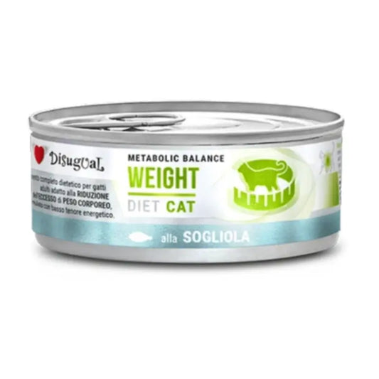 Disugual Diet Cat Weight – morský jazyk, 12x85 