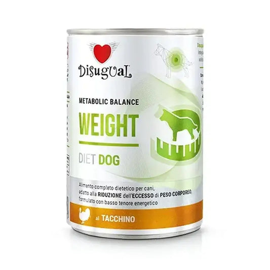 Disugual Diet Dog Weight – morčacie mäso 6 × 400 g