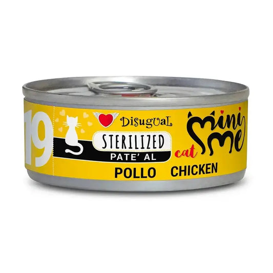 Disugual Mini-Me Cat – sterilizované krmivo s kuracím mäsom, 12 x 85 g