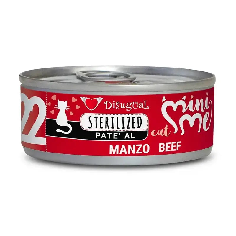 Disugual Mini-Me Cat – sterilizované mačiatko – teľacie mäso 12 × 85 g