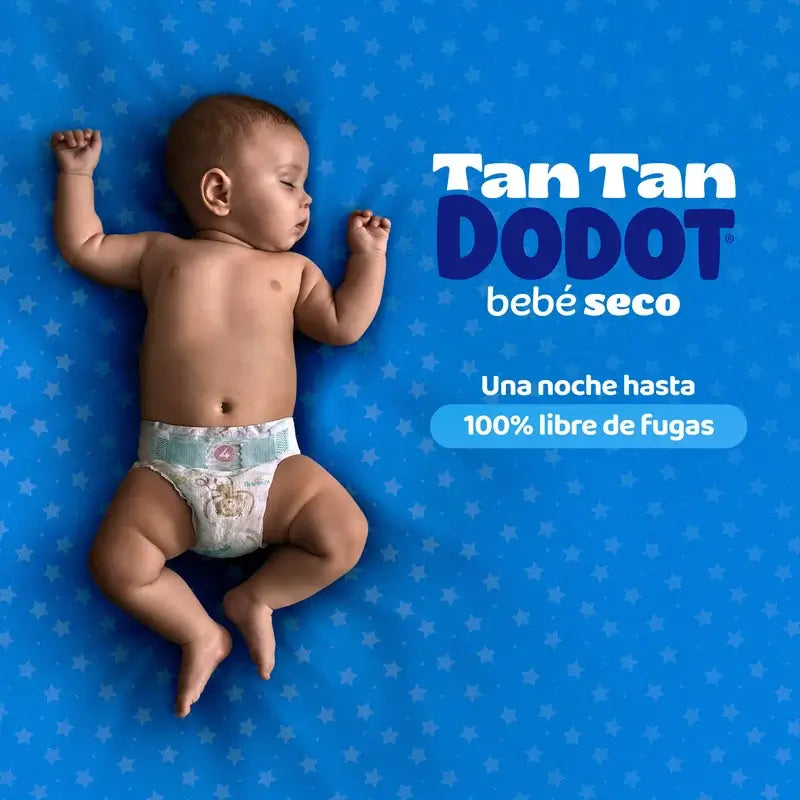 Dodot Bebé Seco veľkosť 4 (10–15 kg), 62 plienok
