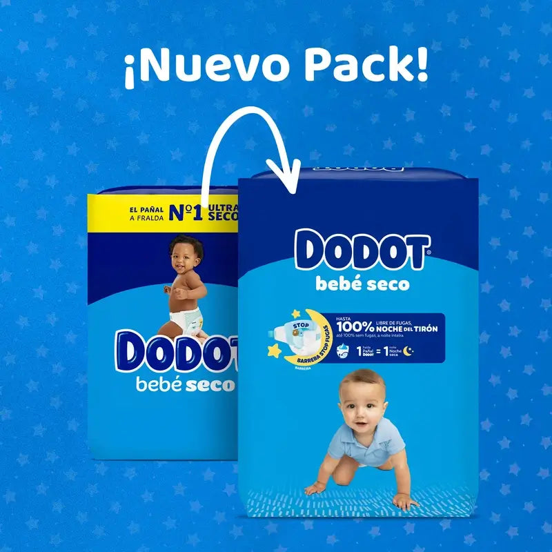 Dodot Bebé-Seco veľkosť 8, 54 plienok