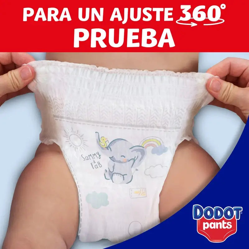 Dodot Bebé Seco, veľkosť 4 (9–14 kg), 78 plienok