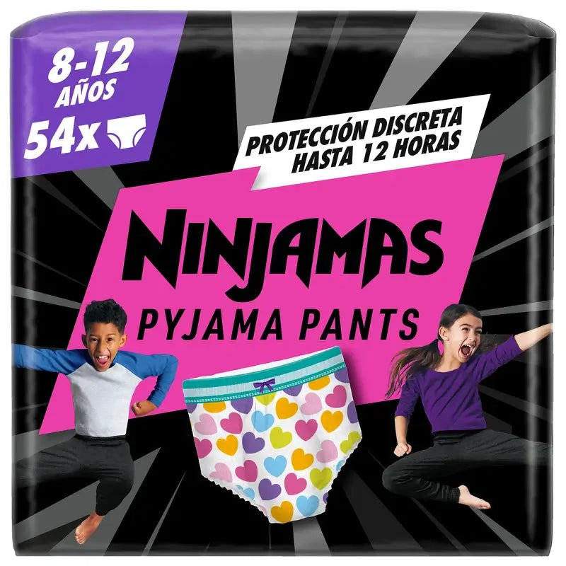 Dodot Ninjamas, veľkosť 8, srdiečko, 9 plienok