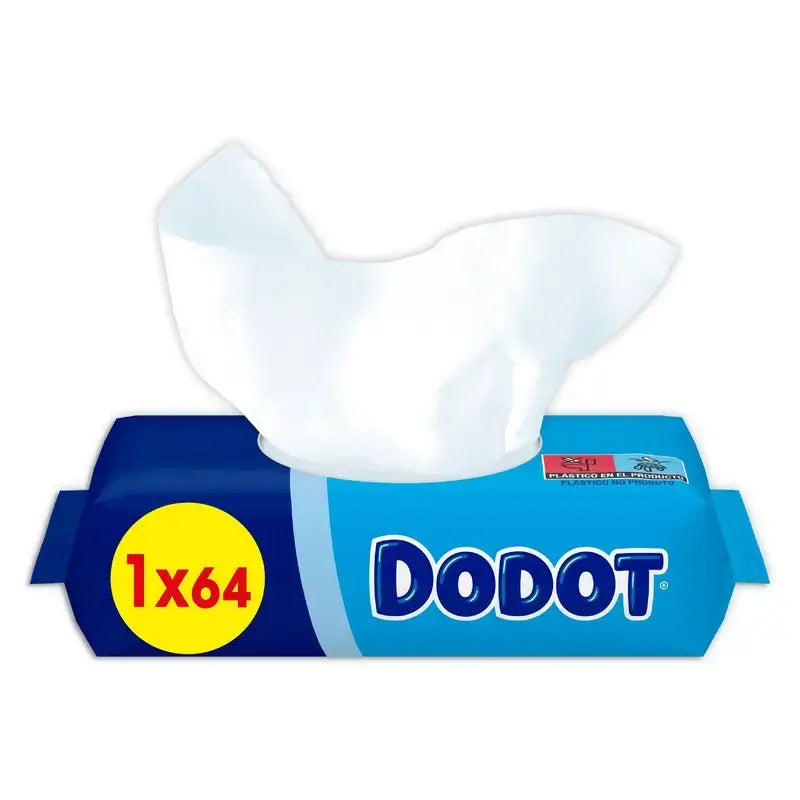 Dodot detské vlhčené utierky, 2x64 kusov