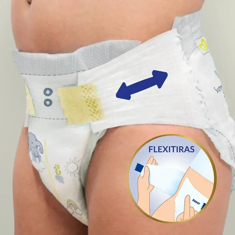 Dodot Sensitive veľkosť 3 (6–10 kg), 168 plienok