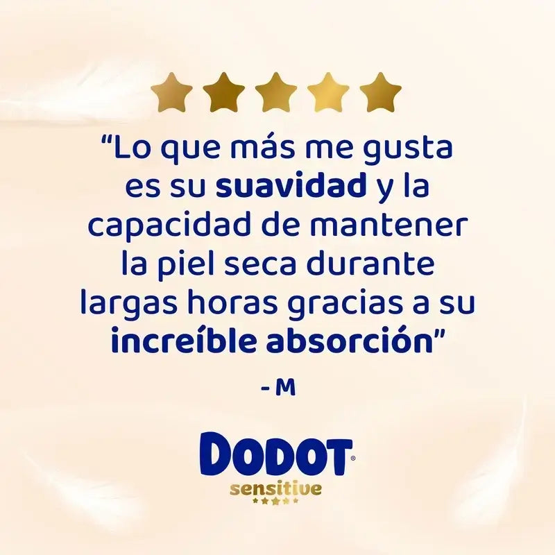 Plienky Dodot Sensitive, veľké balenie, veľkosť 1, 3 × 90 kusov