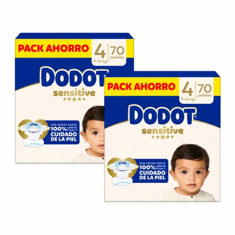 Dodot Sensitive Box veľkosť 4, 2x70 plienok