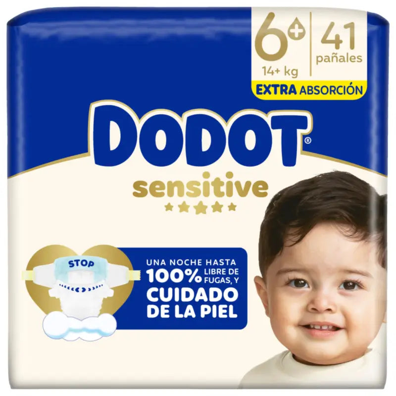 Dodot Sensitive Veľkosť 6, 41 plienok