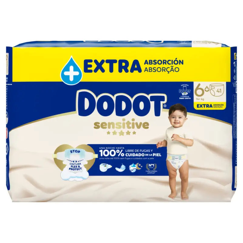 Dodot Sensitive Veľkosť 6, 41 plienok