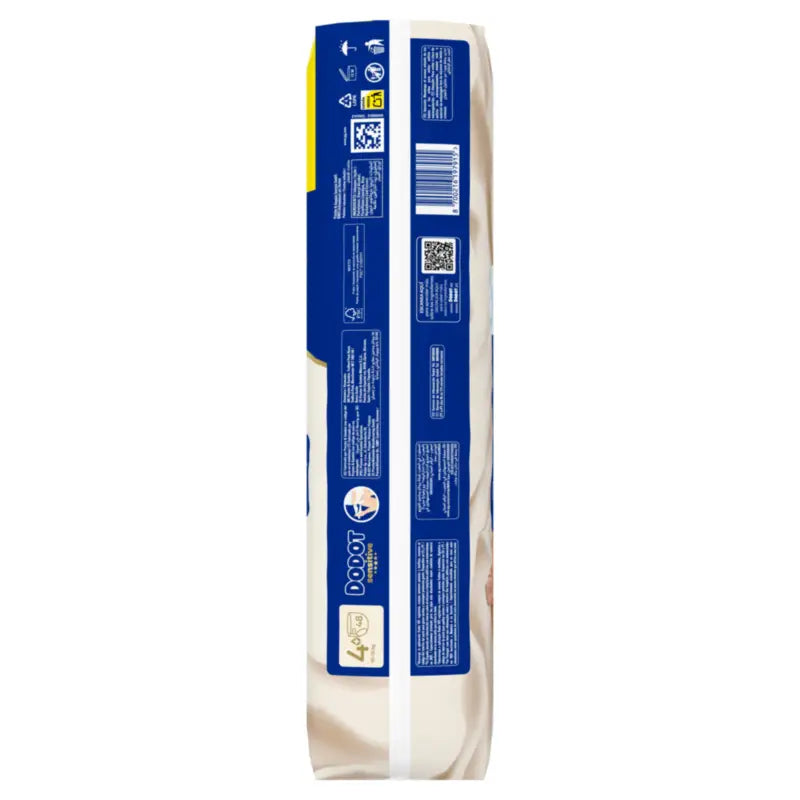 Plienky Dodot Sensitive s extra absorpciou, 10–15 kg, veľkosť 4+, 48 kusov