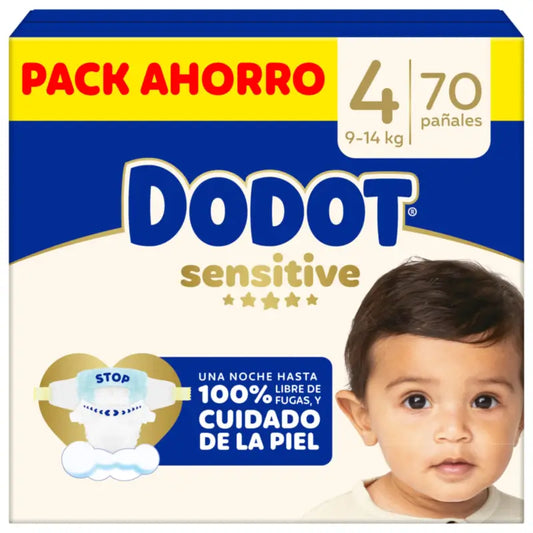 Dodot Sensitive Box, veľkosť 4, 70 plienok