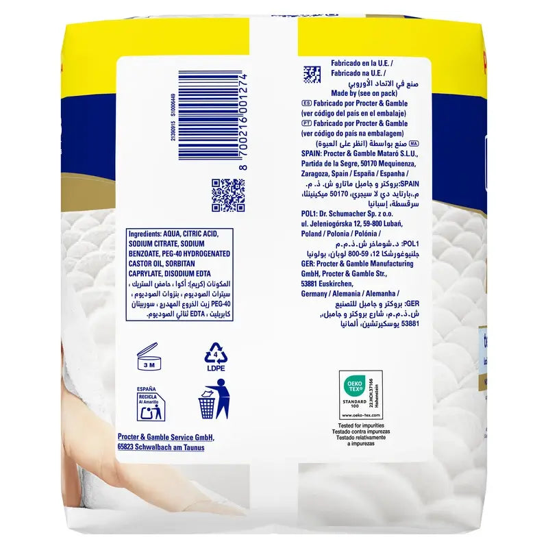 Dodot vlhčené utierky Pure Aqua, 6x48, 288 kusov