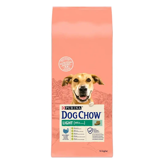 Dog Chow Canine Adult Light s morkou 14 kg, krmivo pre psov