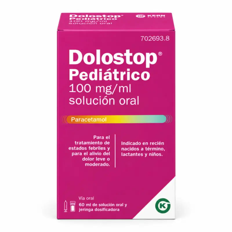 Dolostop Pediátrický – na zmiernenie bolesti a horúčky, 60 ml