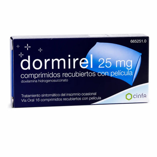 Dormirel 25 mg, 16 obalených tabliet