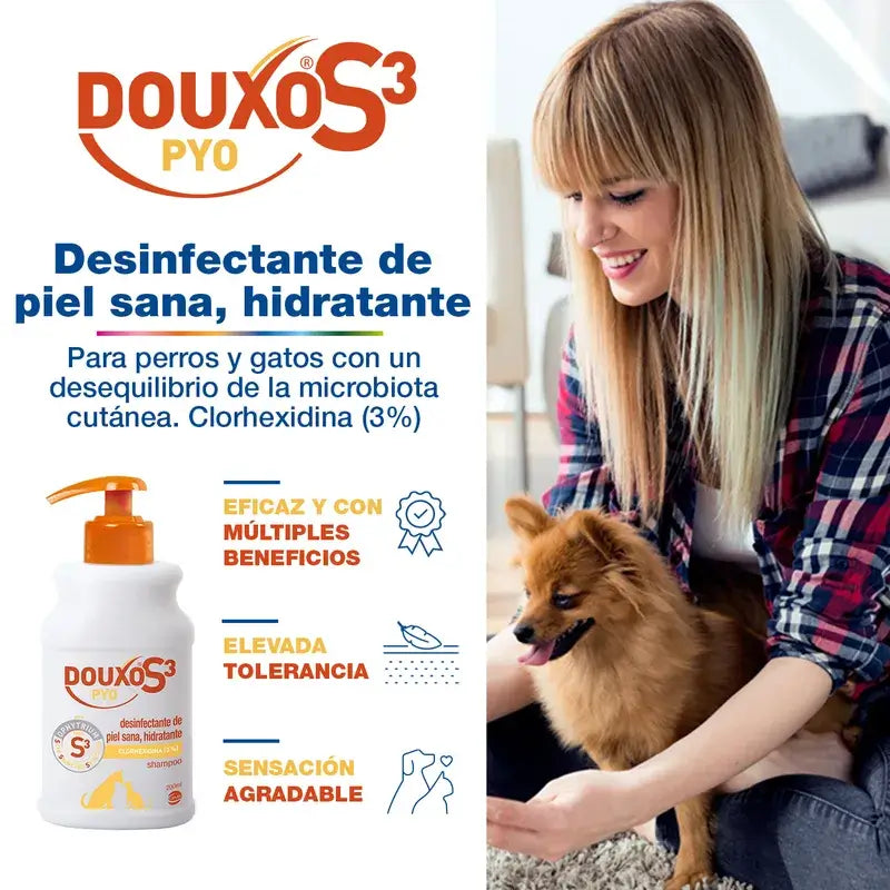 Douxo S3 Pyo Ochranný šampón, 200 ml