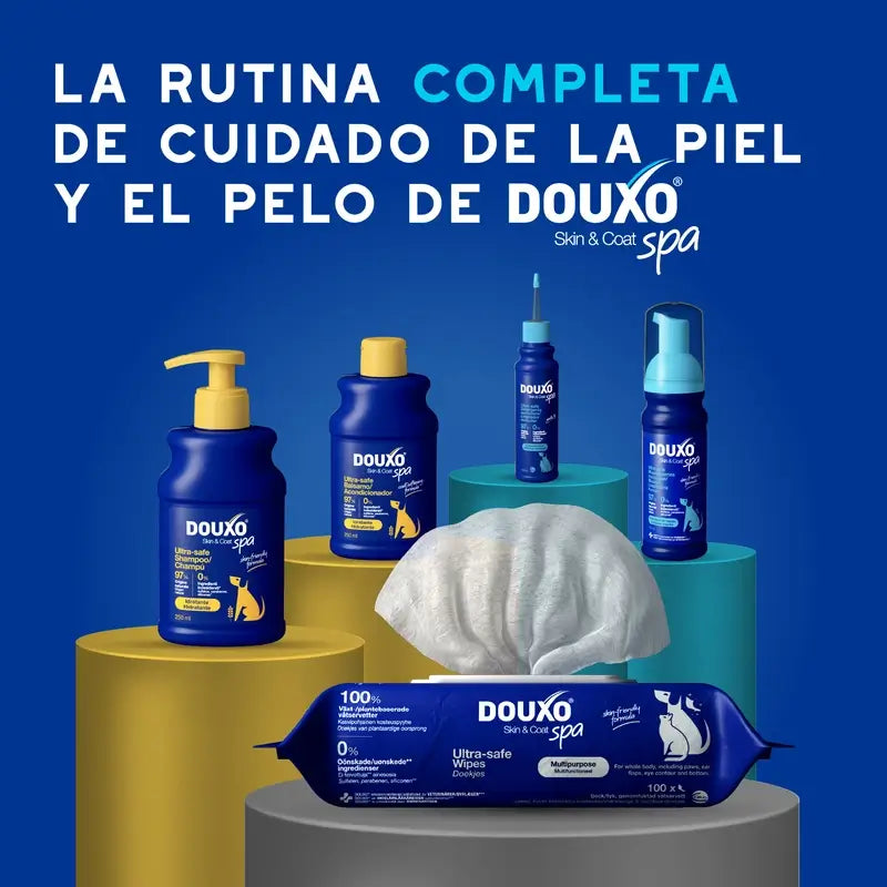 Douxo Skin & Coat Spa – ultra jemná pena na rýchle čistenie, 150 ml