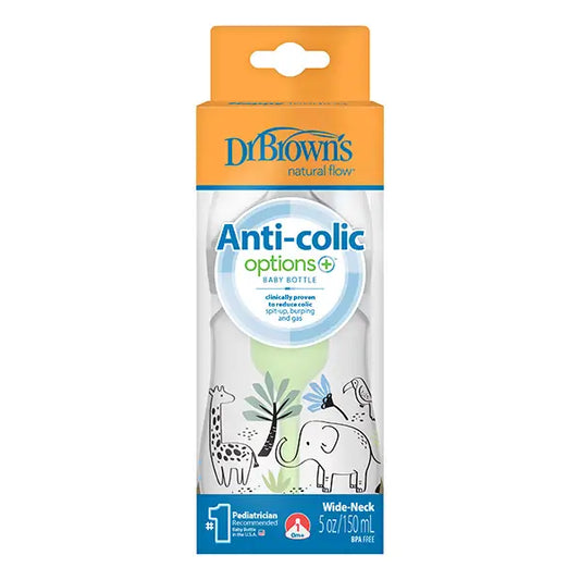 Dr.Brown's Wide Mouth Bottle 150ml Selva PP Options +