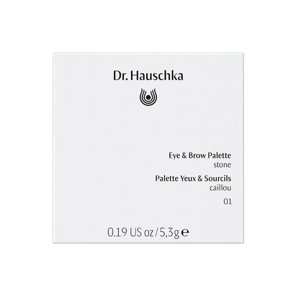 Dr. Hauschka Paleta na oči a obočie 01 Stone 5,3 g 