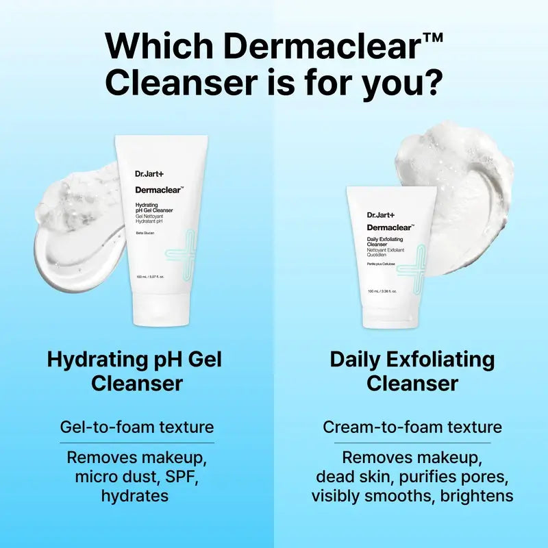 Dr Jart+ Dermaclear Daily Exfoliating Cleanser, 100 ml