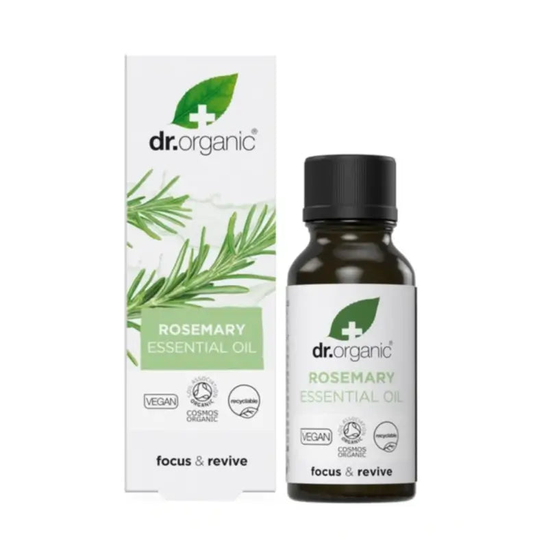 Dr.Organic Bio esenciálny olej z rozmarínu s cineolom, 100 % čistý, 10 ml
