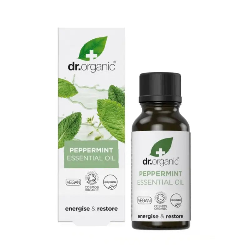 Dr.Organic 100 % čistý mätový olej, 10 ml