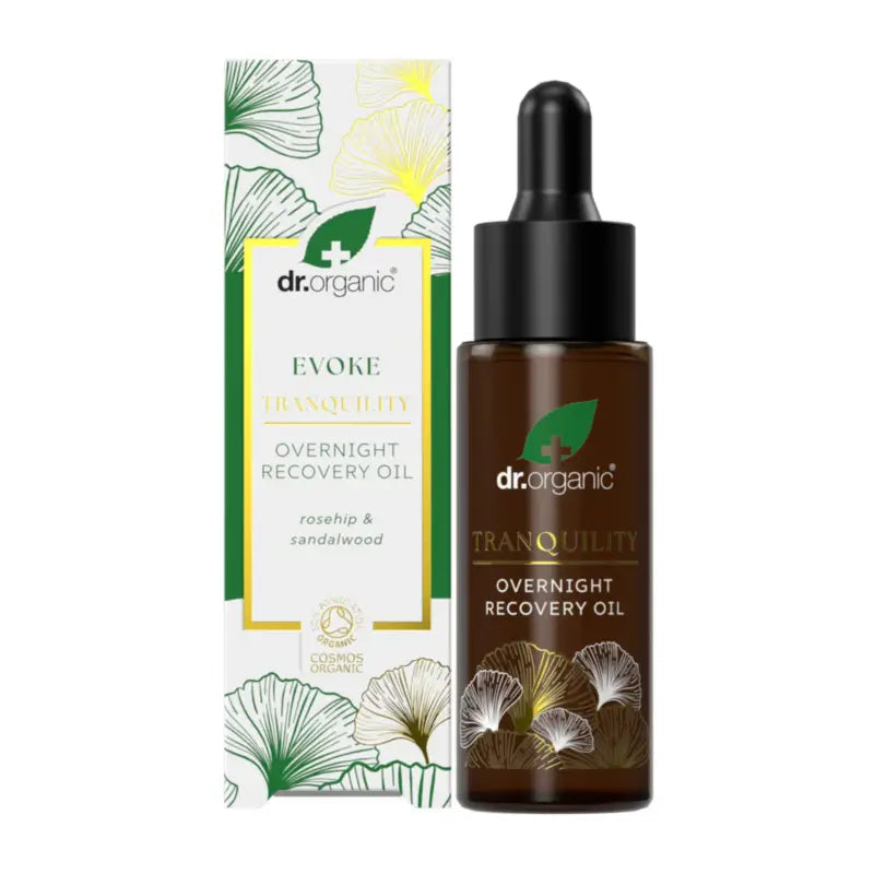 Dr.Organic Regeneračný nočný olej Evoke Tranquility, 30 ml