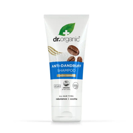 Dr.Organic Šampón proti lupinám s kávou, 200 ml