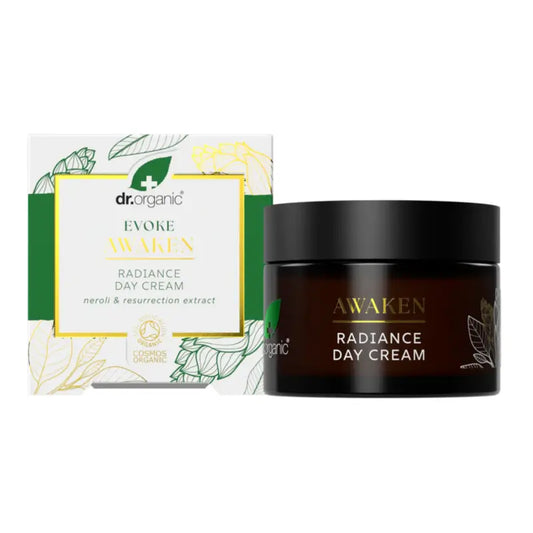 Dr.Organic Denný krém pre rozžiarenú pleť Evoke Awaken, 50 ml