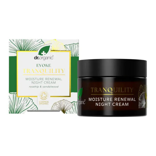Dr.Organic Nočný krém Evoke Tranquility, 50 ml