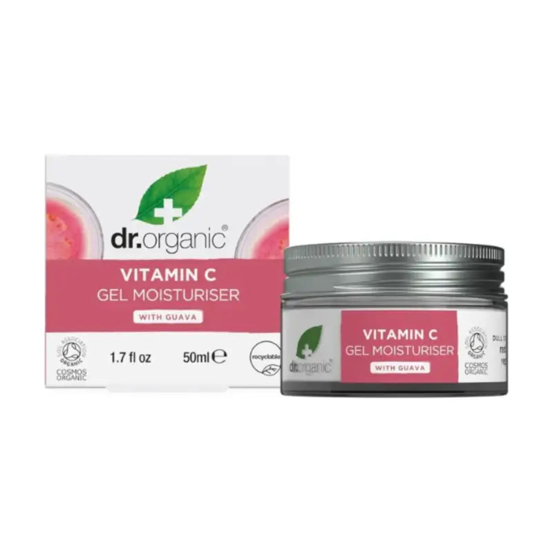 Dr.Organic Guava – rozjasňujúci gélový krém na tvár s vitamínom C, 50 ml