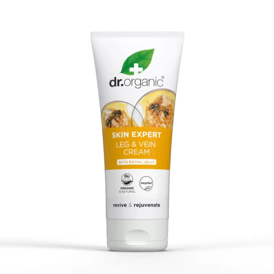 Dr.Organic Krém na ľahké nohy Skin Expert s materskou kašičkou, 200 ml