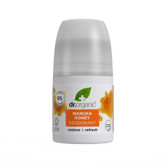 Dr.Organic Dezodorant s medom z manuky, 50 ml