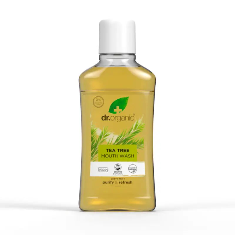 Dr.Organic Ústna voda s čajovníkom, 500 ml