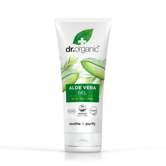 Dr. Organic Gél s aloe vera, čajovníkom a arnikou, 200 ml. 