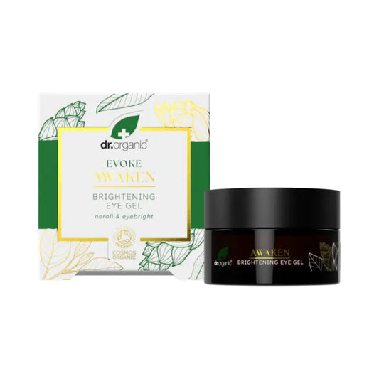 Dr.Organic Rozjasňujúci gél na oblasť okolo očí Evoke Awaken, 10 ml