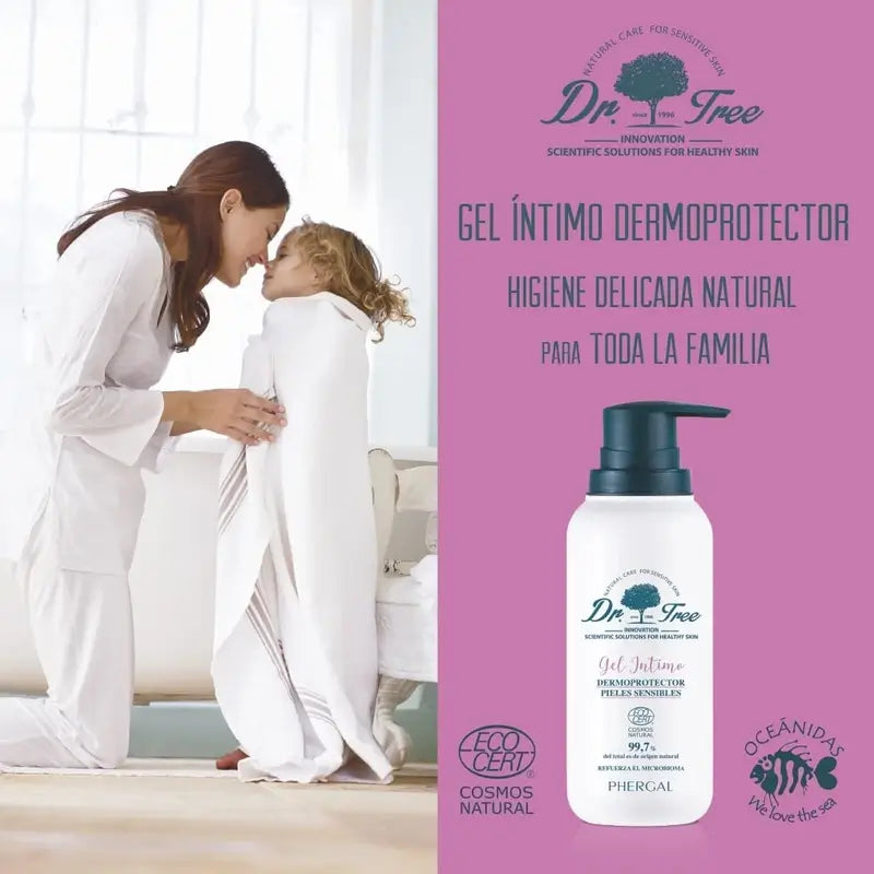 Dr. Tree Intímny gél Natural pre citlivú pokožku 400 ml 