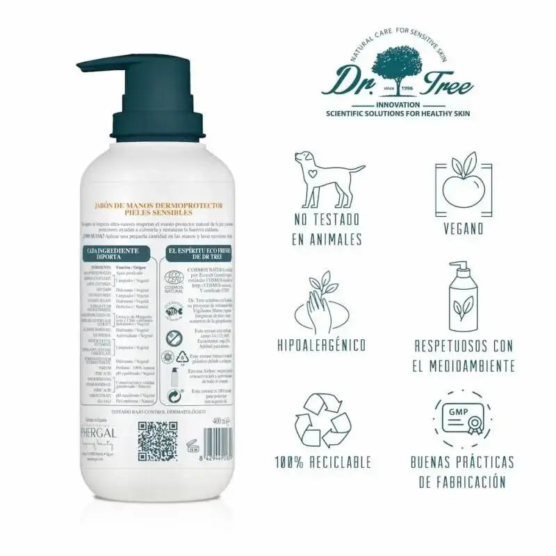 Dr. Tree Prírodné mydlo na ruky pre citlivú pokožku 200 ml 