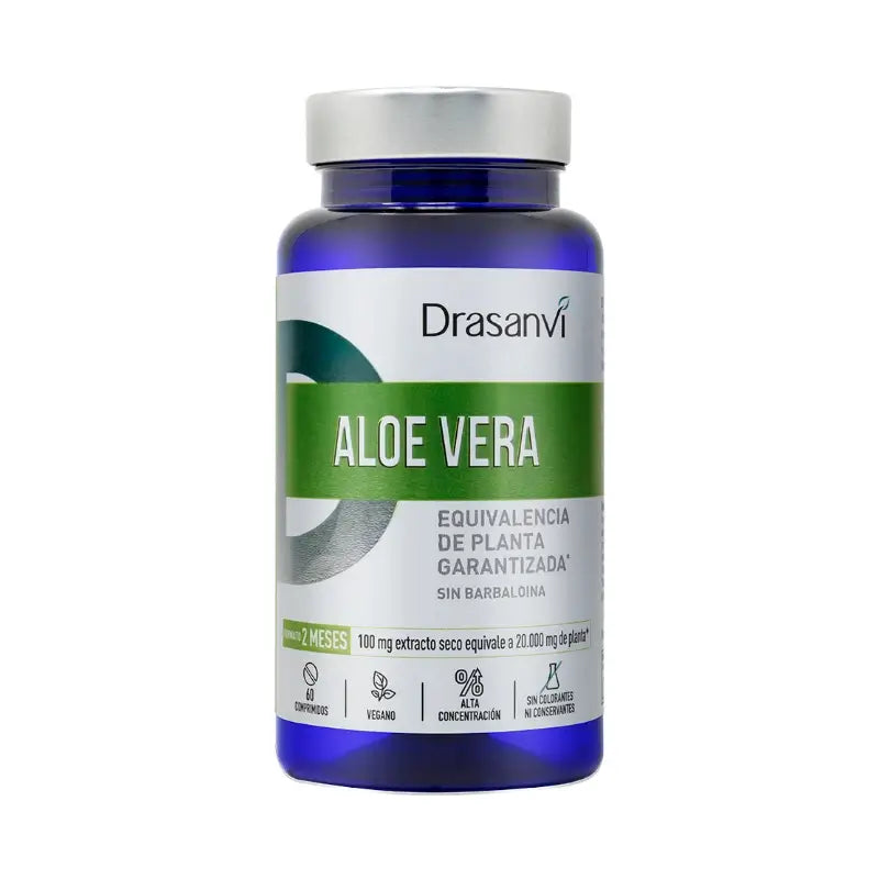 Drasanvi Aloe Vera 60 tabliet, balenie Nutrabasicos Drasanvi