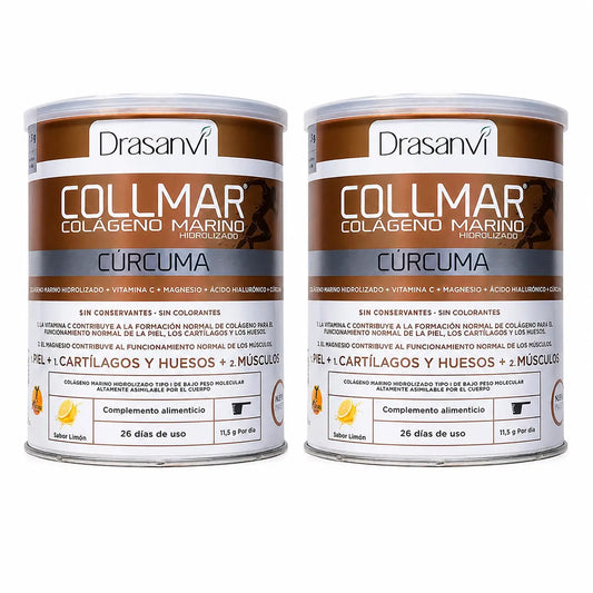 Drasanvi Collmar Horčík, kurkuma, citrón – balenie 2 x 300 g