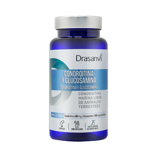 Drasanvi Chondroitín + Glukózamín 48 kapsúl, balenie Nutrabasicos Drasanvi