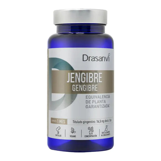 Drasanvi Zázvor Nutrabasicos, 30 kapsúl