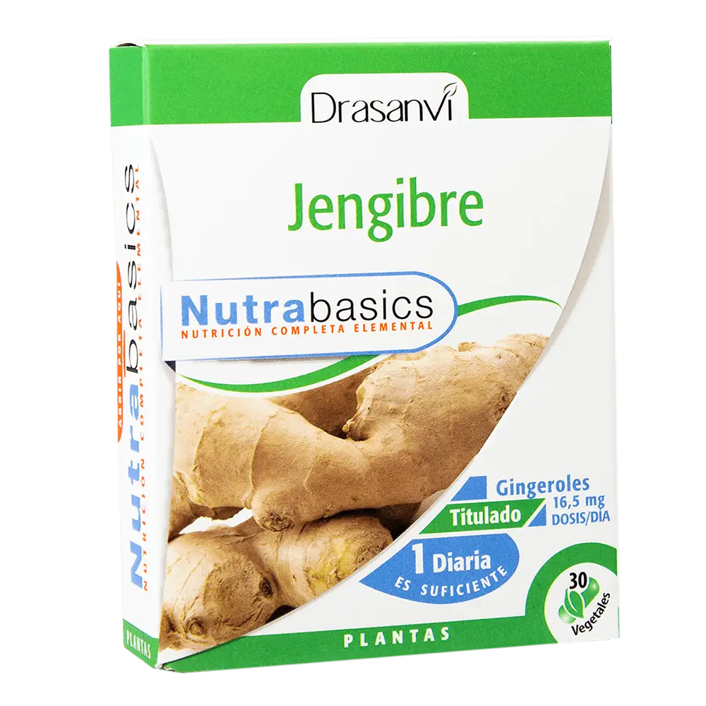 Drasanvi Ginger Nutrabasicos , 30 capsules