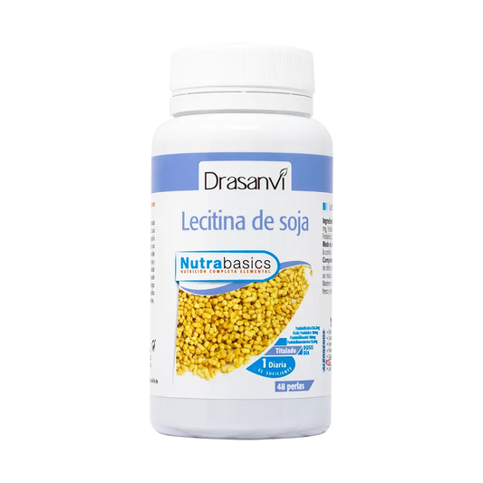 Drasanvi Soya Lecithin 1200Mg Nutrabasic Canister , 48 pearls