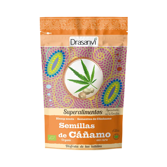 Drasanvi Hemp Seed Bio Doypack Superfoods, 225 grams