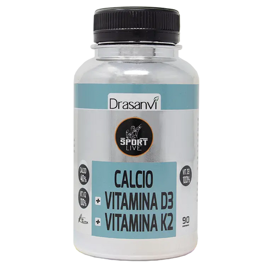 Drasanvi Sport Live Calcium Vitamin D3+K2 , 90 tablets