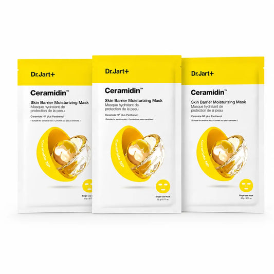 Dr.Jart+ Ceramidin Hydratačná maska na ochranu pokožky, 22 g, balenie po 3 ks